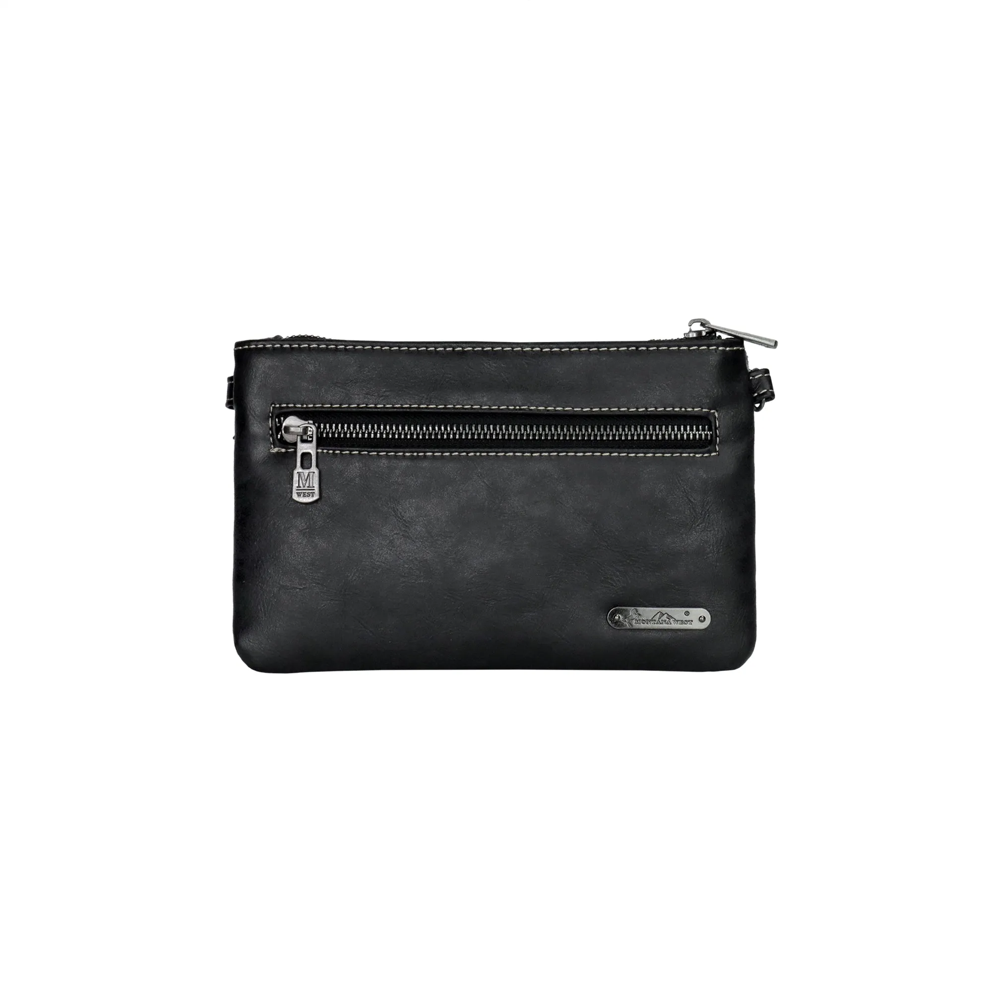 RLH-005 Montana West Hair-On Cowhide Leather Clutch/Crossbody