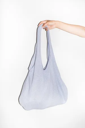 Robby Knit Tote in Baby Blue