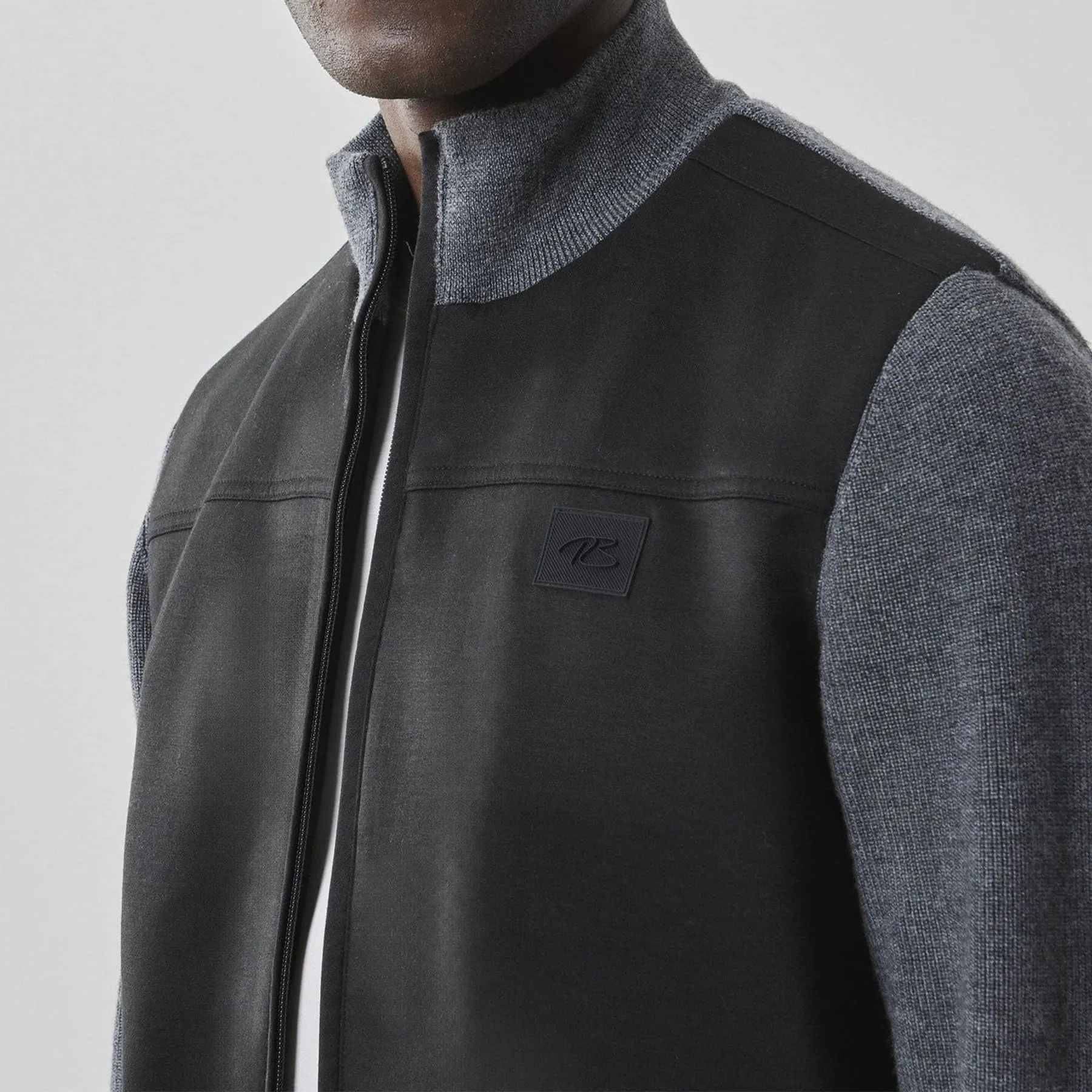 Robert Barakett Cooper Full-Zip Jacket - Charcoal