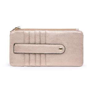 Rose Gold Slim Card Holder Wallet