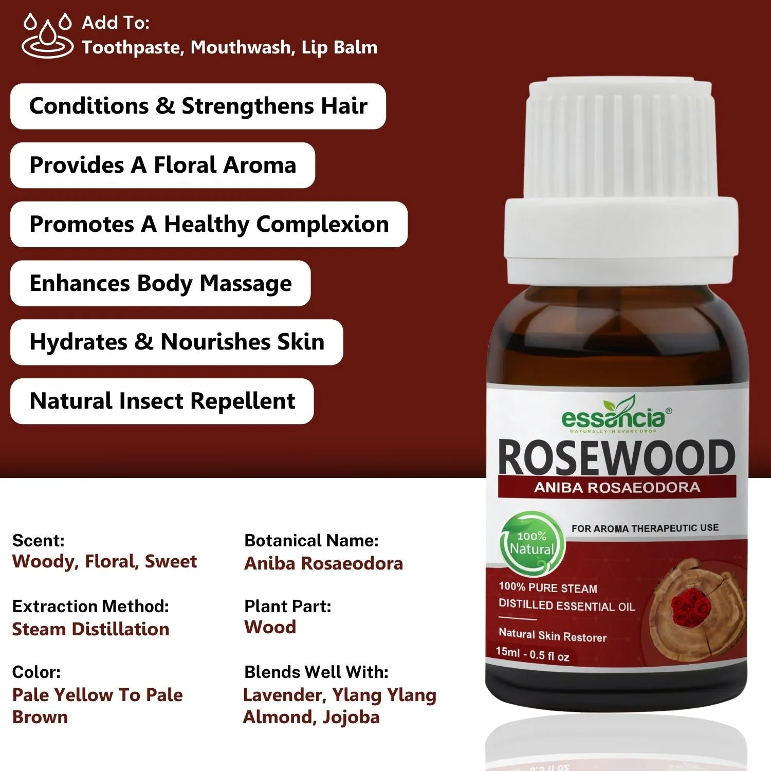 Rosewood Essential Oil