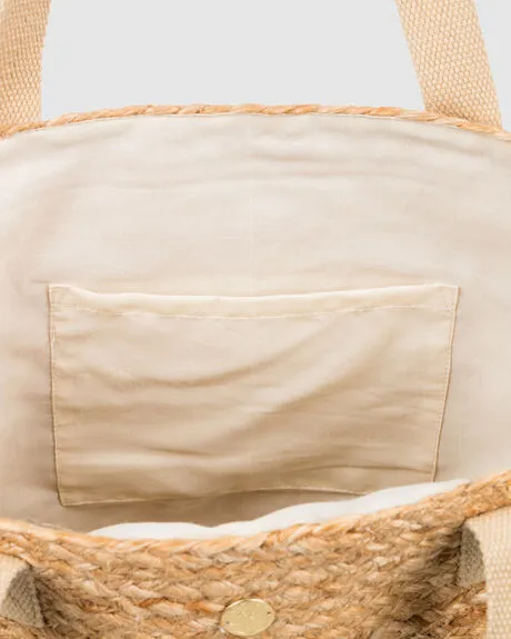 ROXY Ritual Kiss Tote - Natural