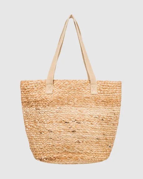 ROXY Ritual Kiss Tote - Natural
