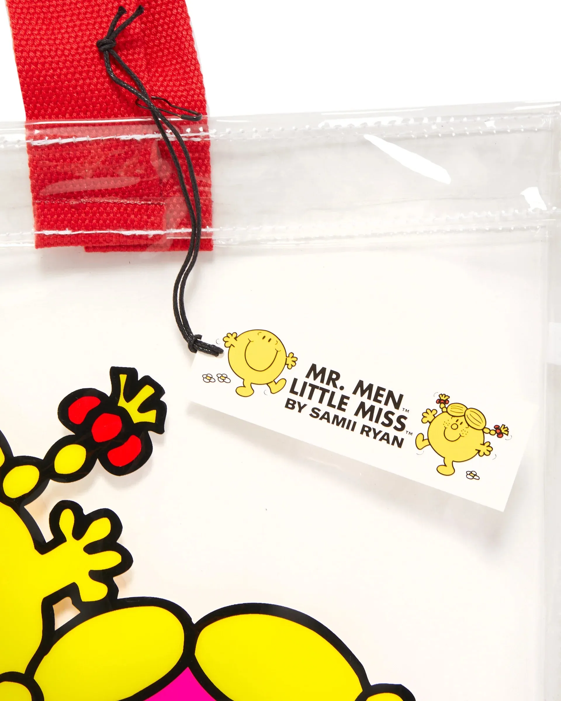 Samii Ryan x Mr Men Happy Gals Clear Tote Bag
