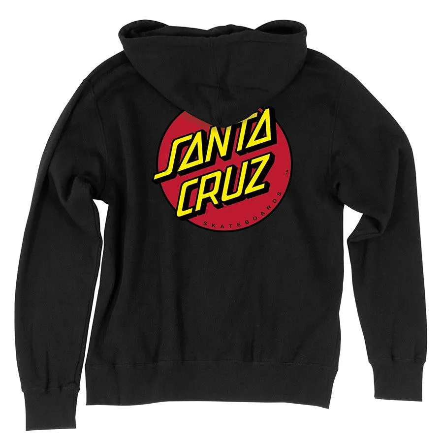 Santa Cruz Youth Classic Dot Zip Hoodie