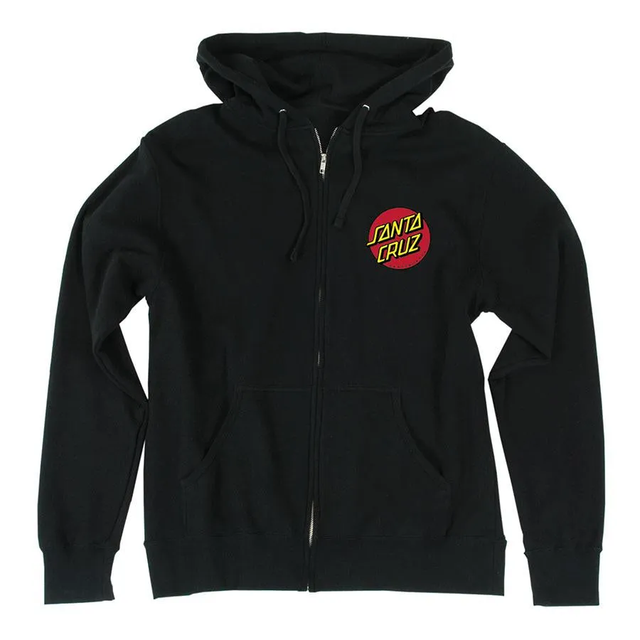Santa Cruz Youth Classic Dot Zip Hoodie