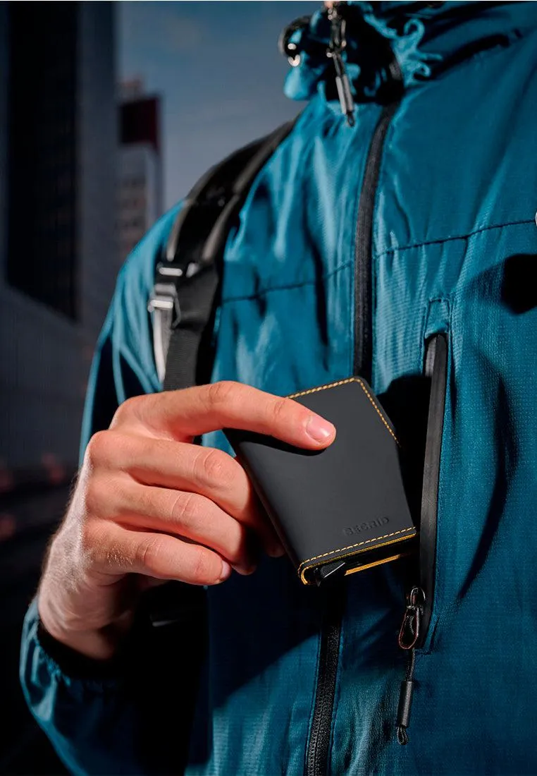 Secrid Miniwallet Matte Black Ochre