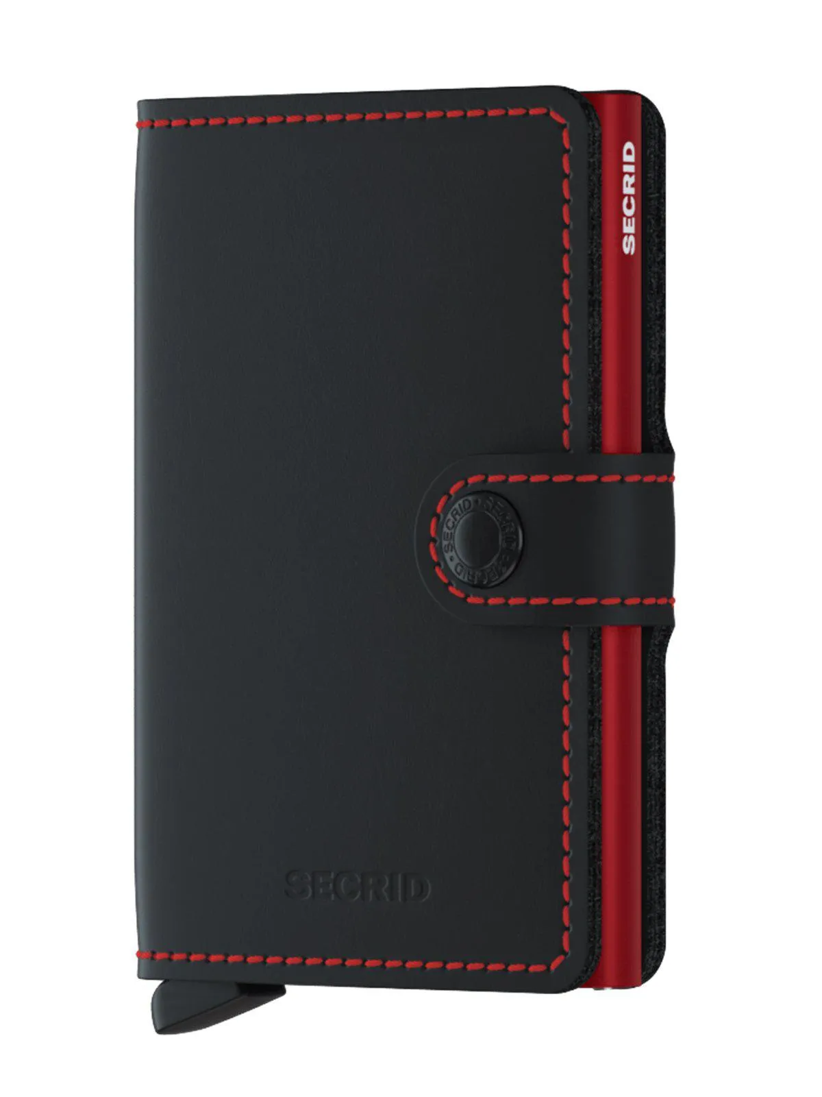 Secrid Miniwallet Matte Black Red