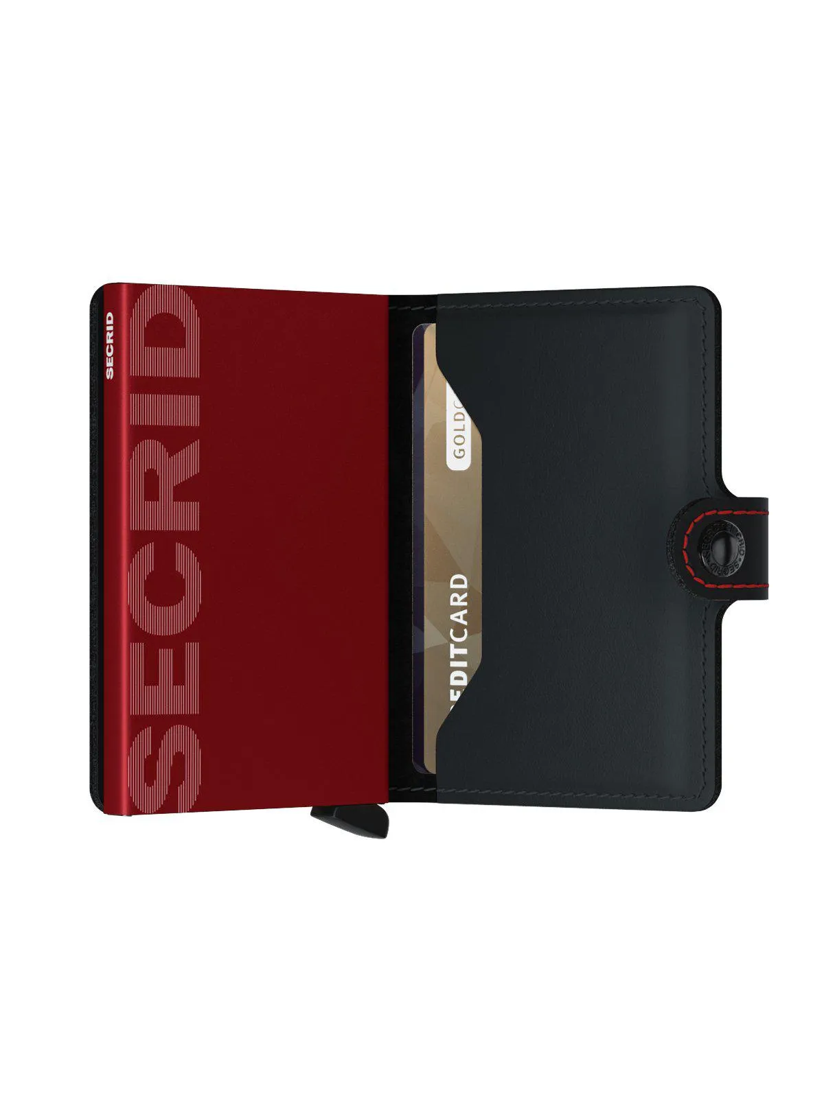 Secrid Miniwallet Matte Black Red