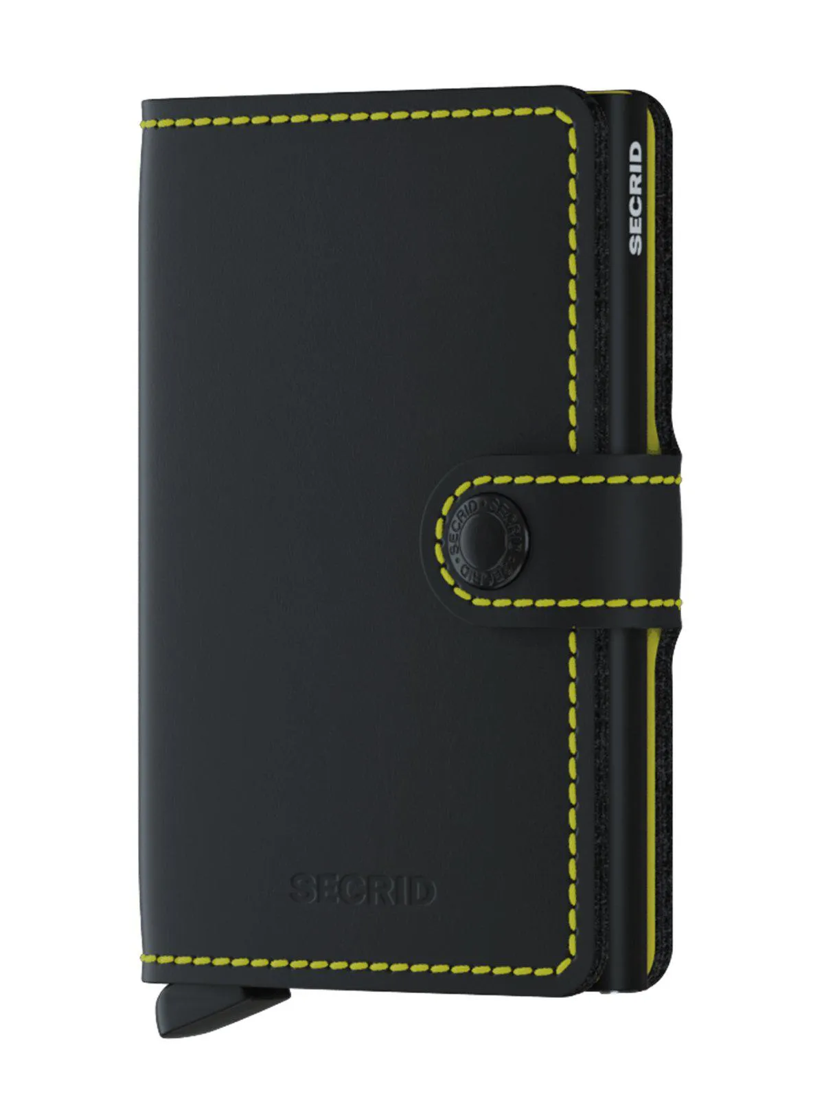 Secrid Miniwallet Matte Black Yellow