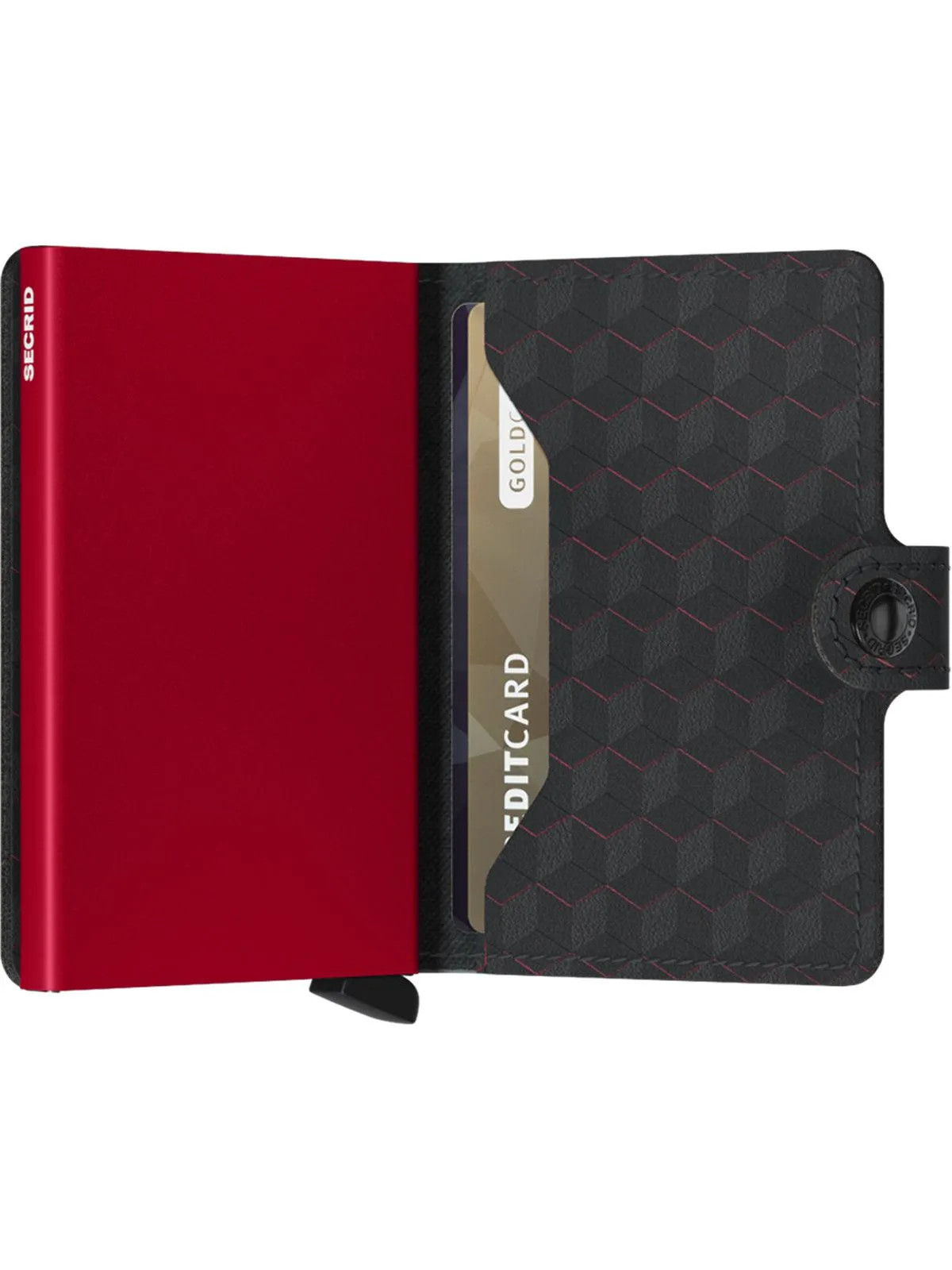 Secrid Miniwallet Optical Black Red