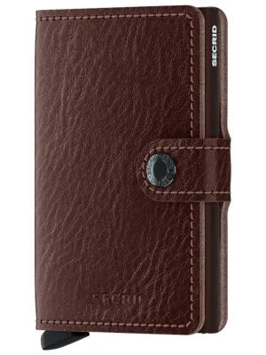 Secrid Miniwallet Veg Espresso Brown