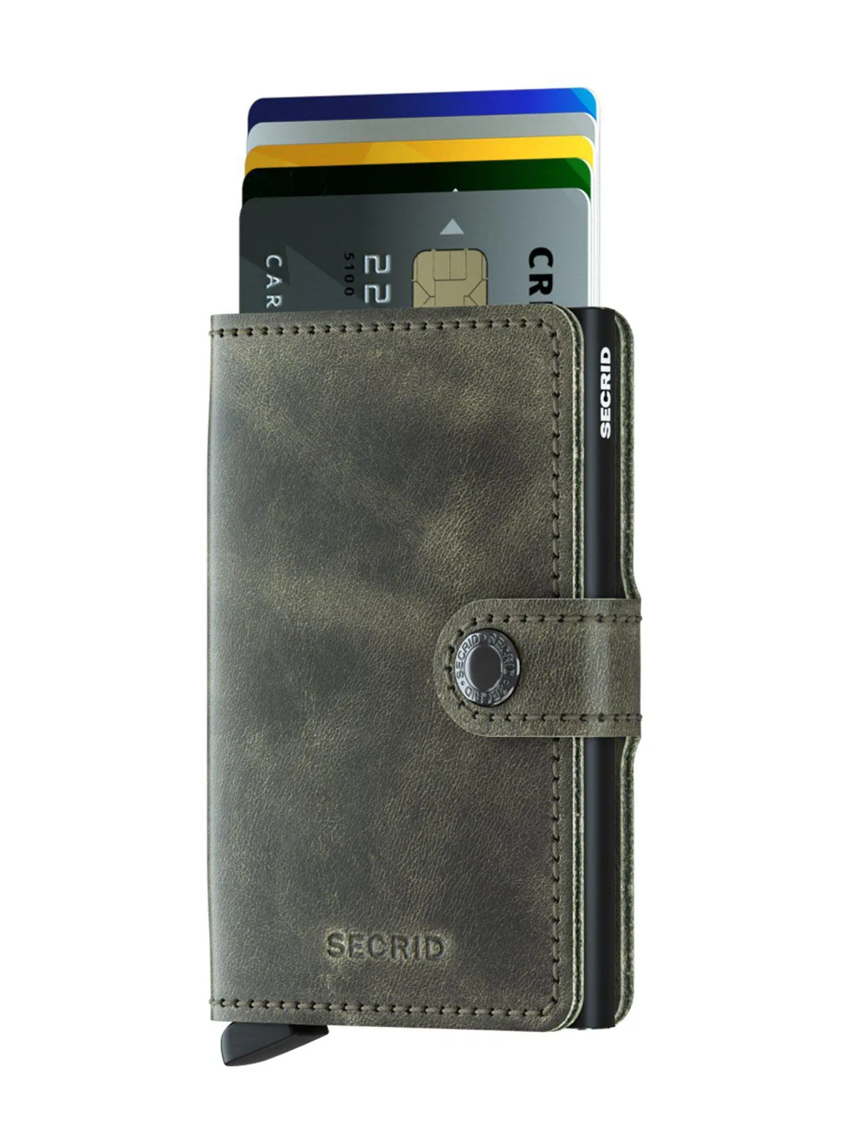 Secrid Miniwallet Vintage Olive Black