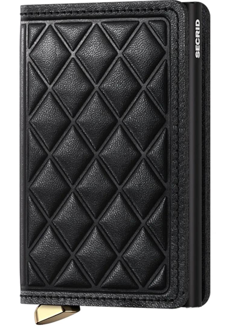 Secrid Premium Edition Slimwallet Emboss Diamond Black