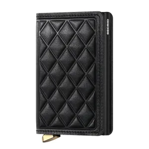 Secrid Slim Wallet Premium - Emboss Diamond Black