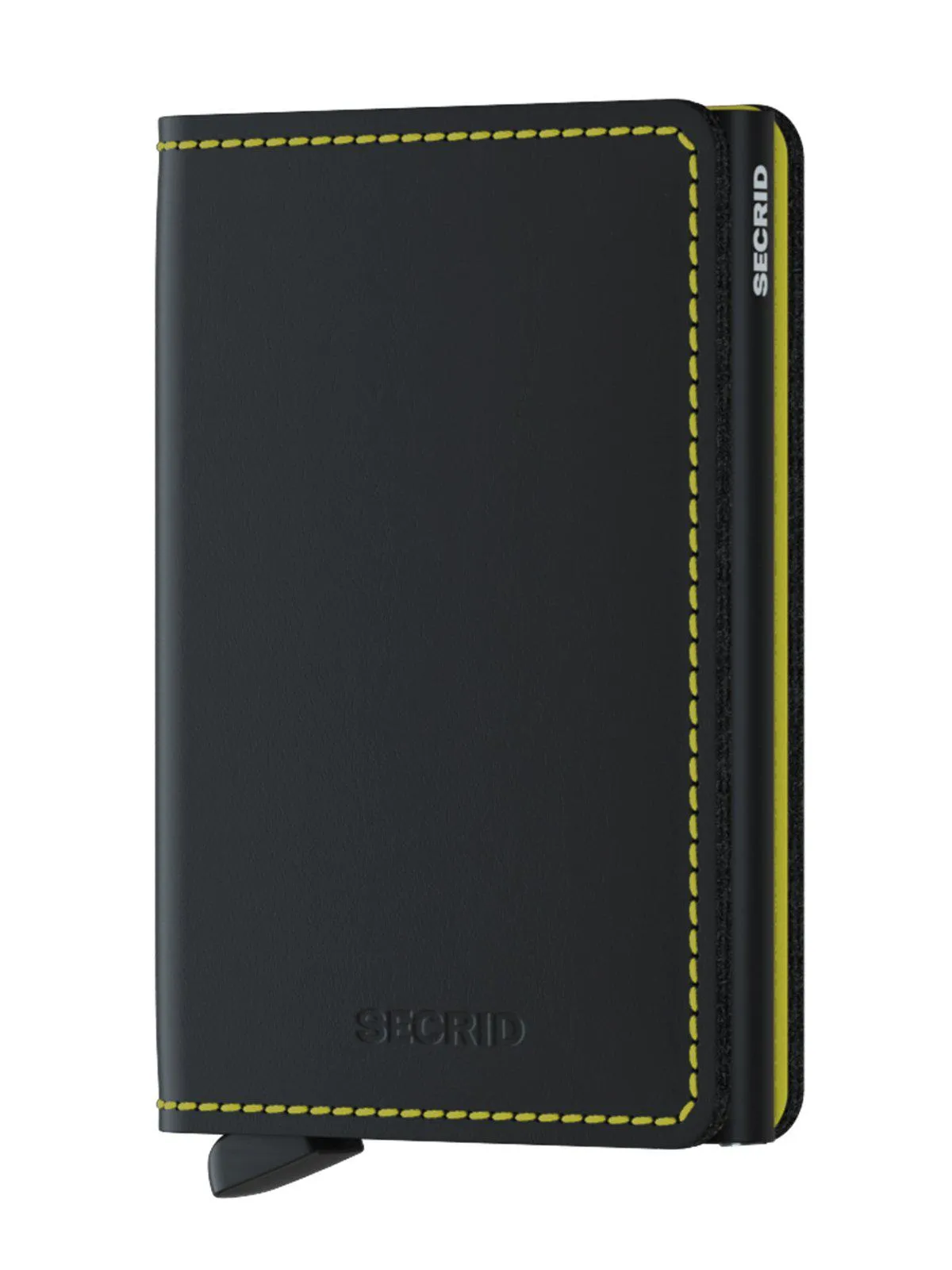 Secrid Slimwallet Matte Black Yellow