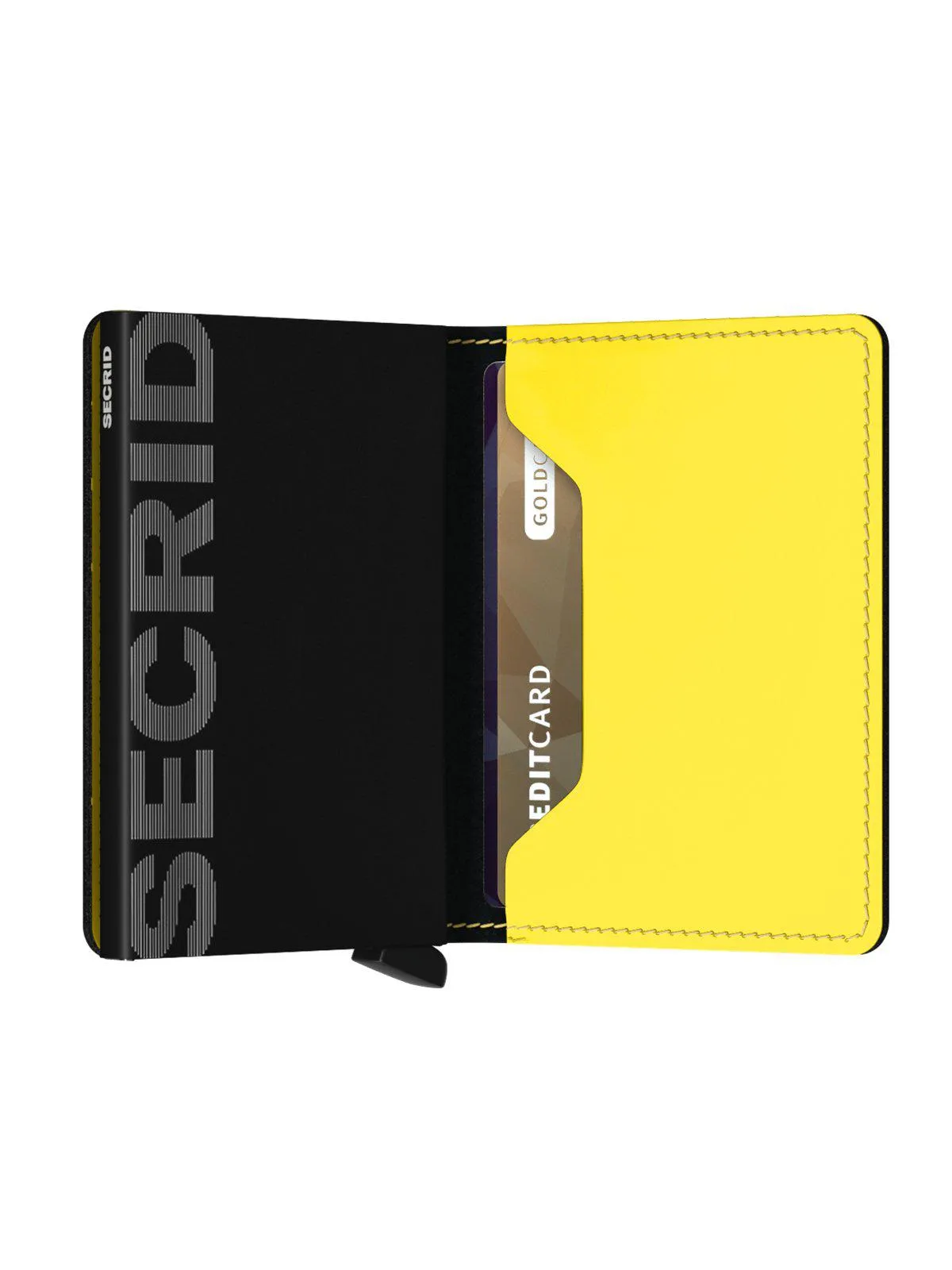 Secrid Slimwallet Matte Black Yellow