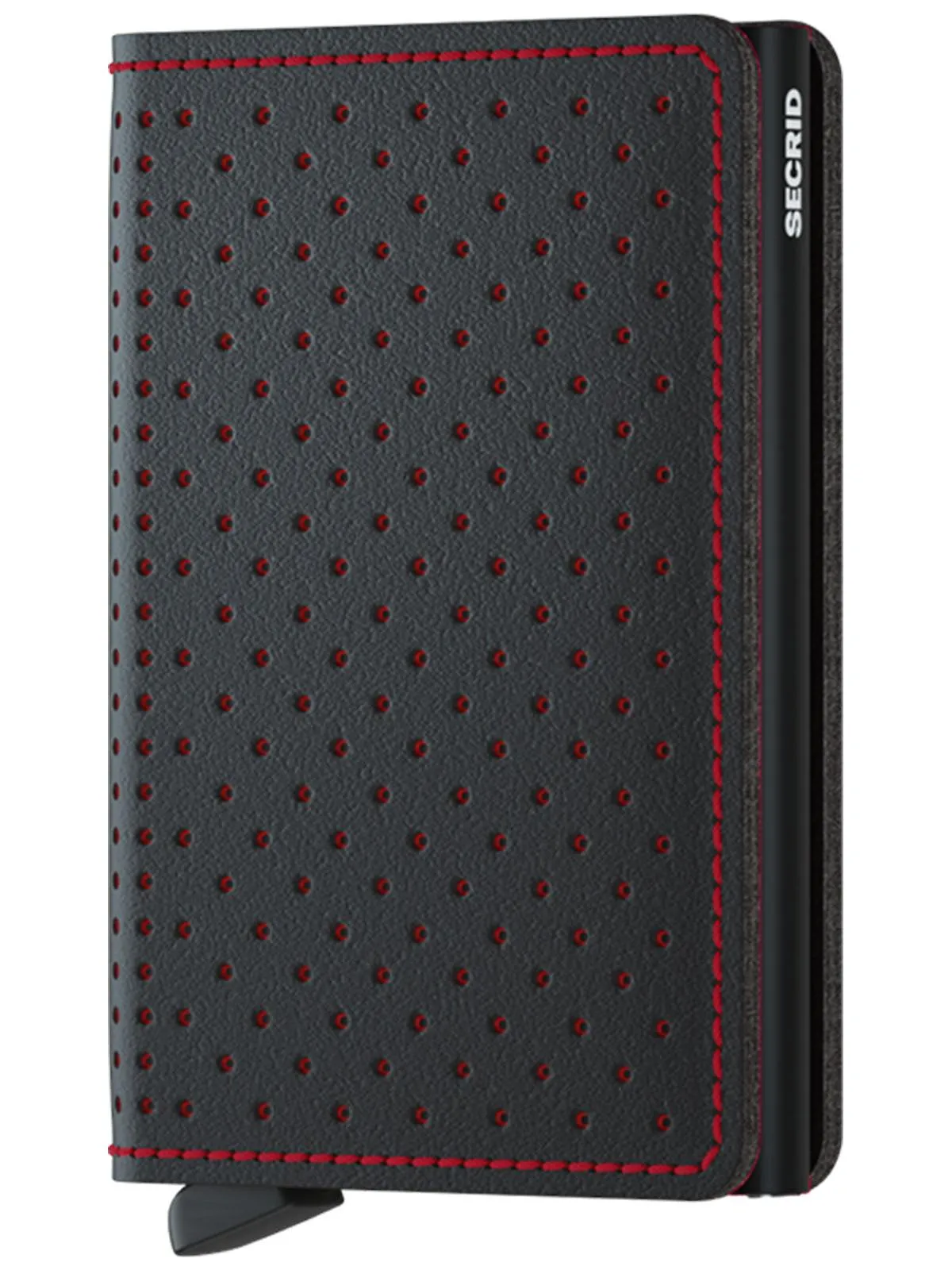 Secrid Slimwallet Perforated Black Red