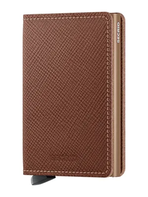 Secrid Slimwallet Saffiano Caramel