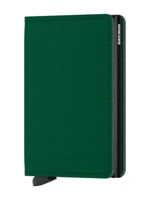 Secrid Slimwallet Yard Non-Leather Green