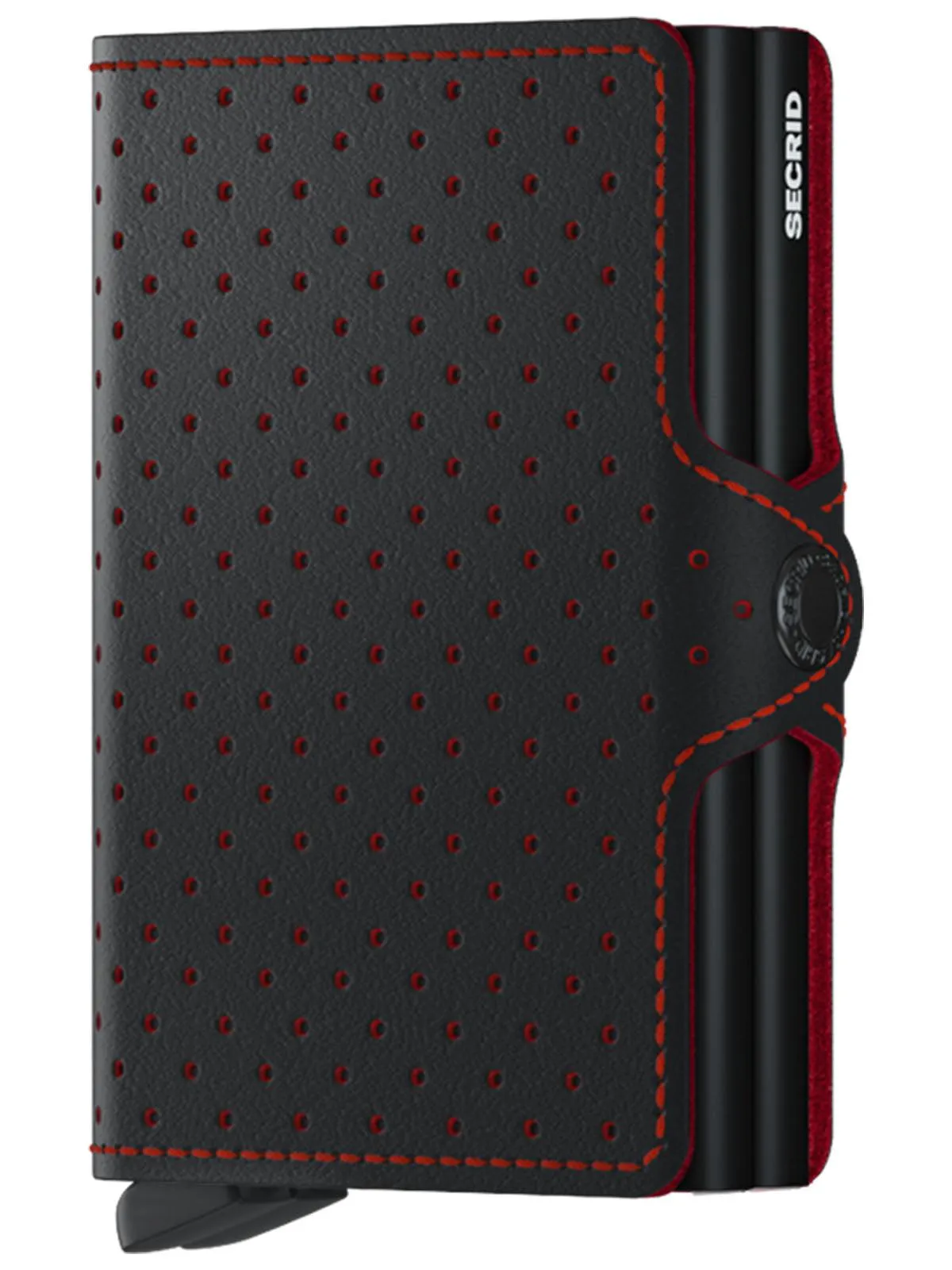 Secrid Twinwallet Perforated Black Red