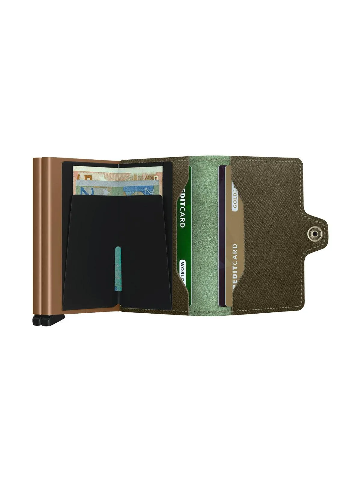 Secrid Twinwallet Saffiano Olive