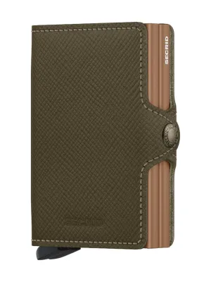 Secrid Twinwallet Saffiano Olive