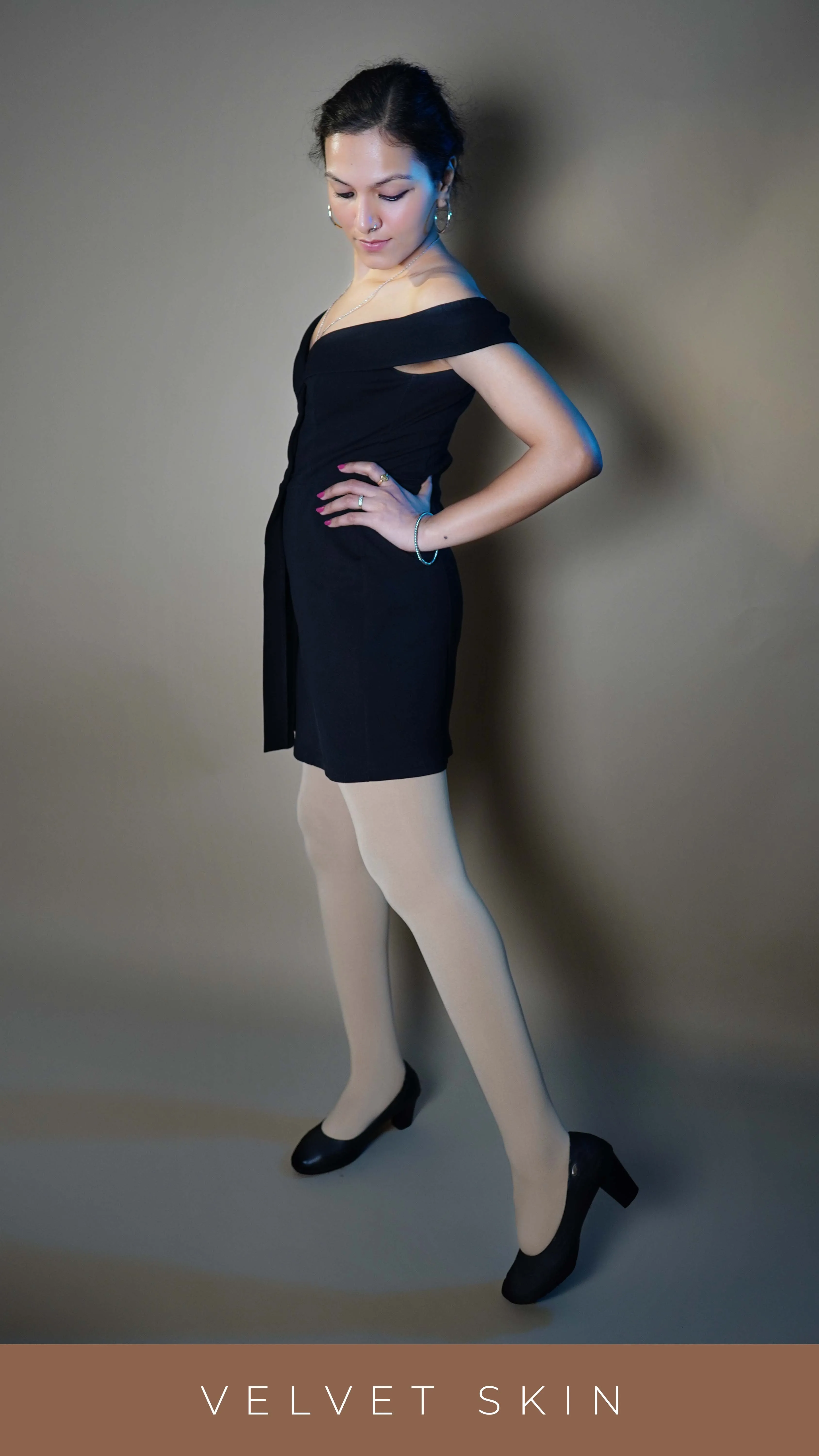 Semi Opaque Tear Proof Skin Stockings