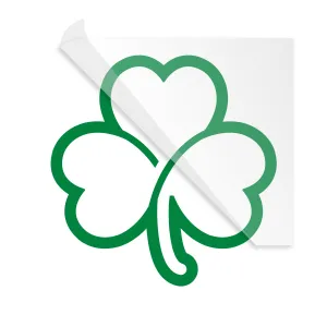 Shamrock Outlined Heat Transfer