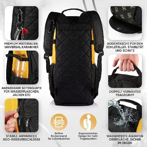 Shisha Rucksack mit 13 Fächern