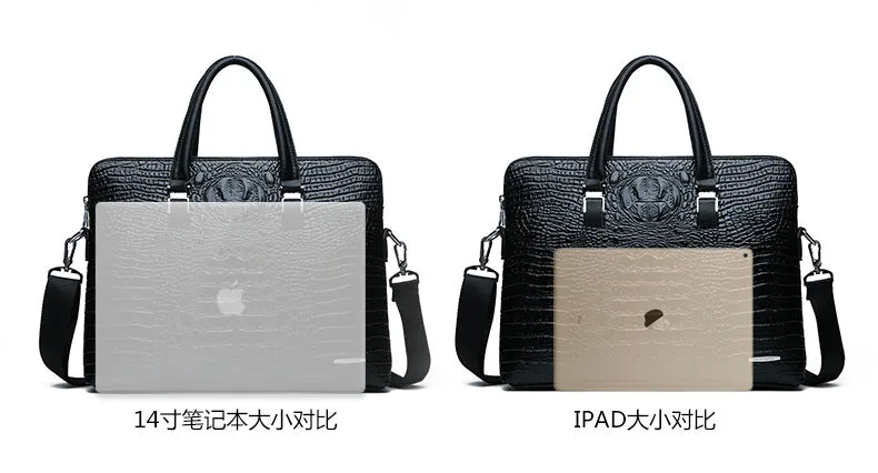Shoulder Side Bag for Men Briefcase Men Laptop Bag Handbags for Men Portafolio Crossbody Bags Leather Briefcase винтажная сумка