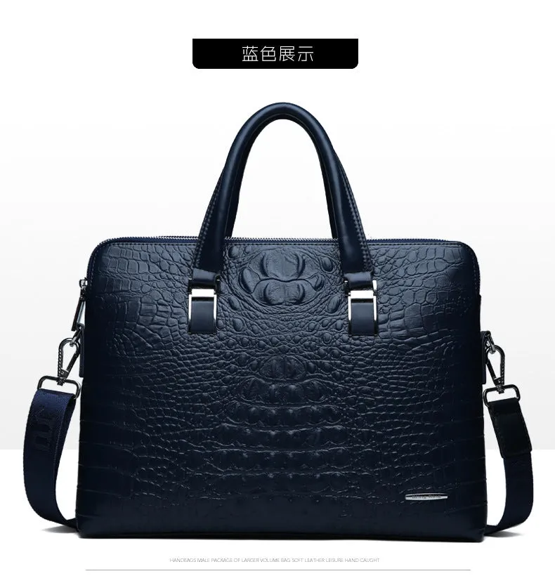 Shoulder Side Bag for Men Briefcase Men Laptop Bag Handbags for Men Portafolio Crossbody Bags Leather Briefcase винтажная сумка