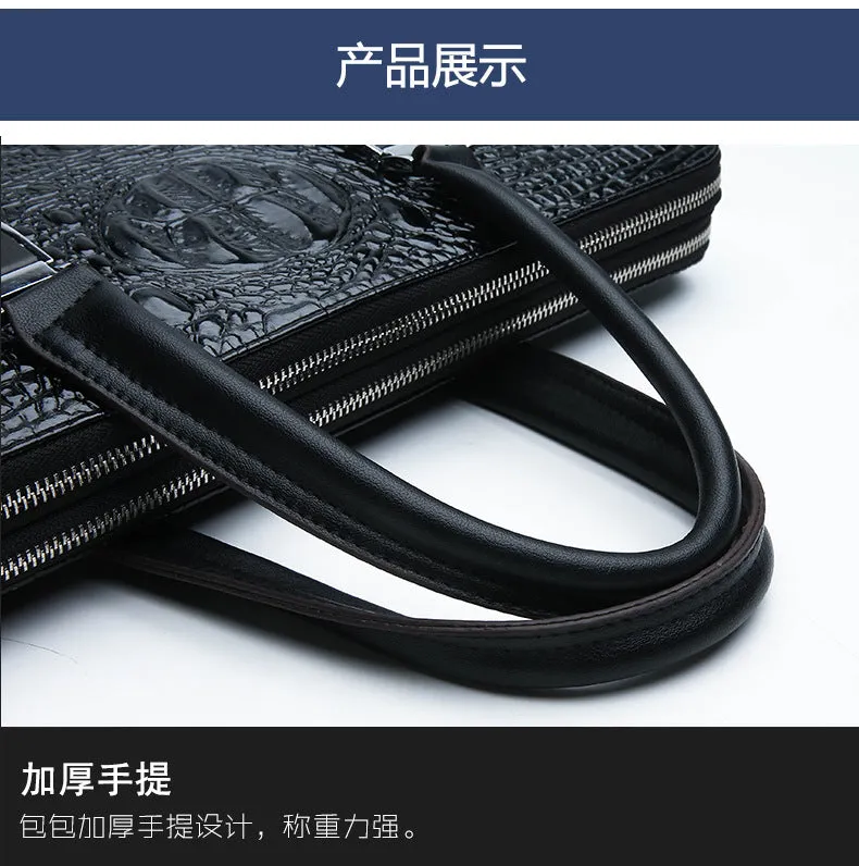 Shoulder Side Bag for Men Briefcase Men Laptop Bag Handbags for Men Portafolio Crossbody Bags Leather Briefcase винтажная сумка