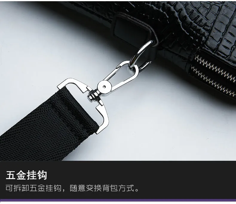 Shoulder Side Bag for Men Briefcase Men Laptop Bag Handbags for Men Portafolio Crossbody Bags Leather Briefcase винтажная сумка