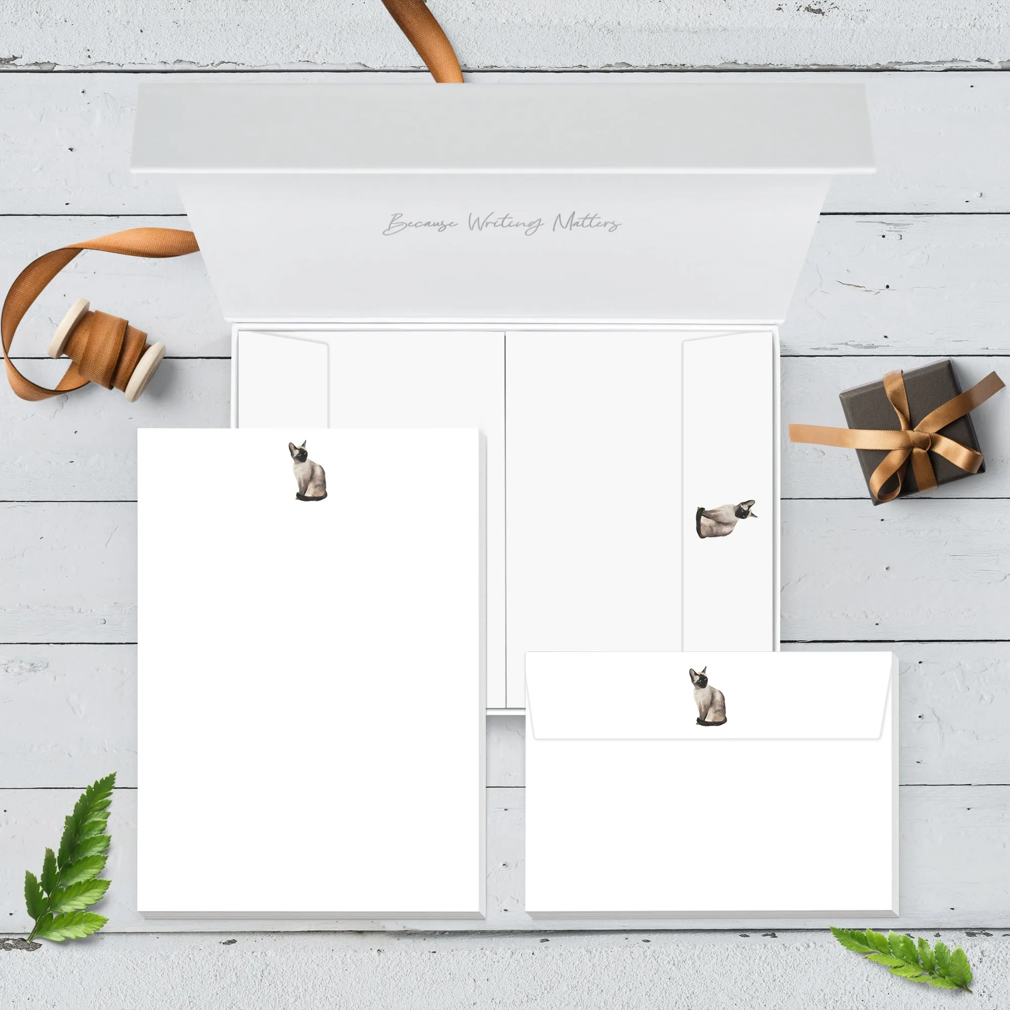 Siamese Cat Letter Writing Set