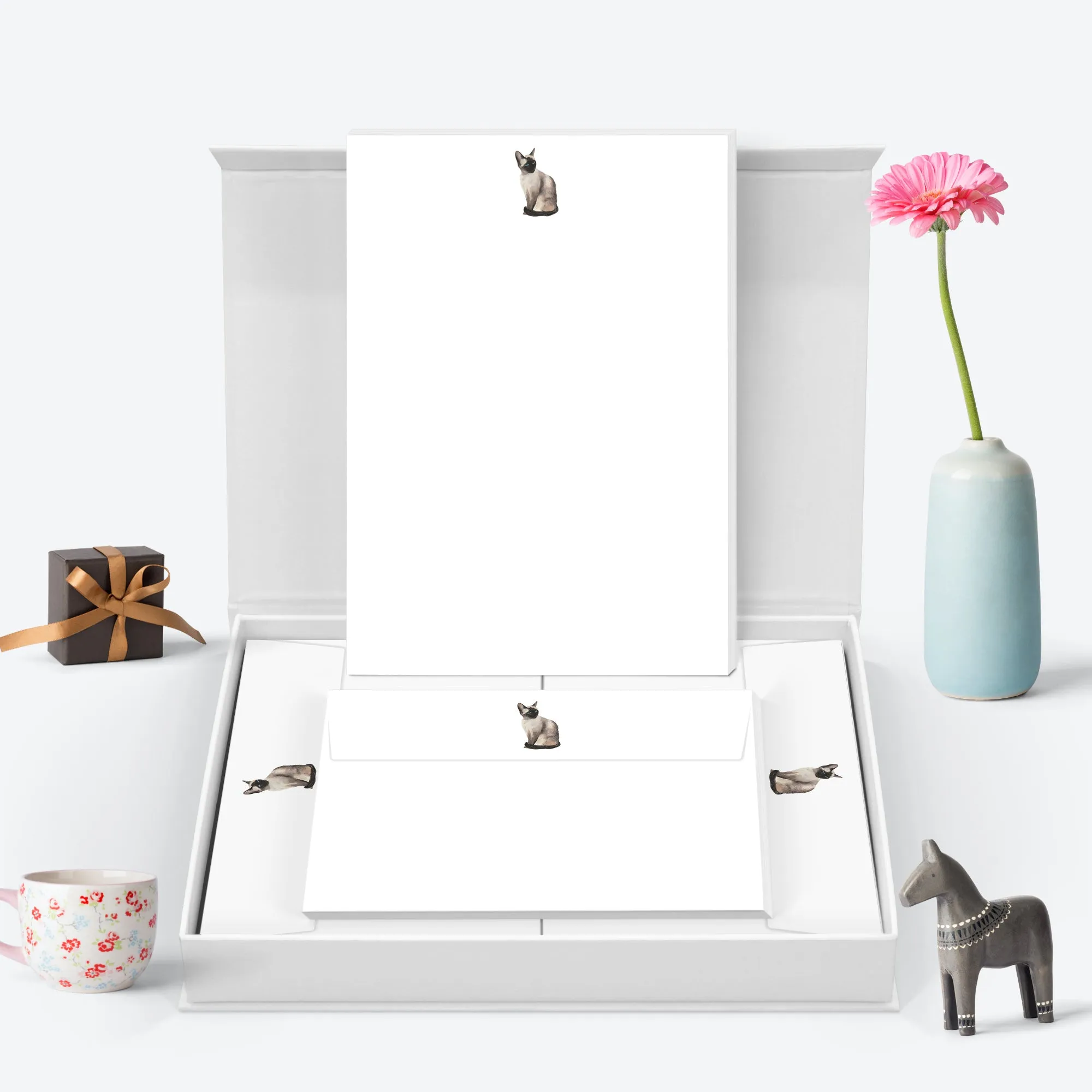 Siamese Cat Letter Writing Set