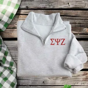 Sigma Psi Zeta Qzip Sweatshirt