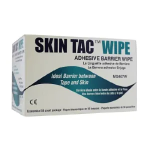 Skin-Tac™ Adhesive Barrier Wipes 50 count