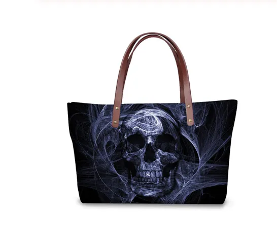 Skull Design Women Tote/Cross Body Bag  in Many Designs