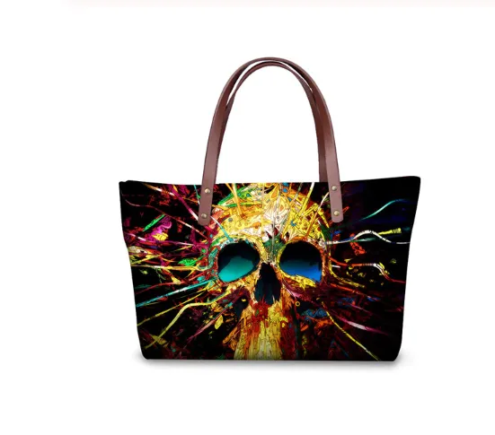 Skull Design Women Tote/Cross Body Bag  in Many Designs