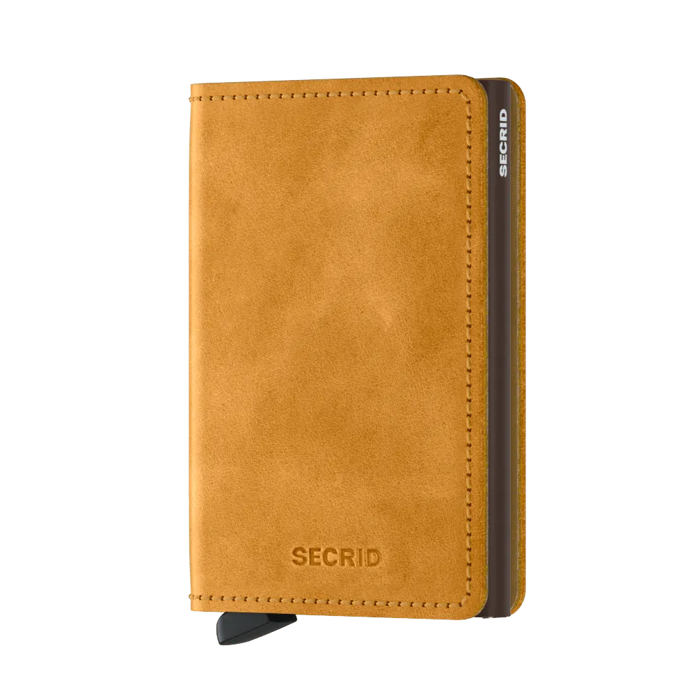 Slimwallet Vintage - Ochre