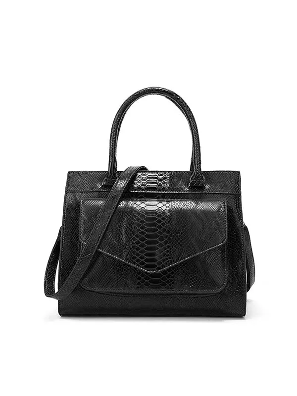 Snakeskin Pattern Handbag