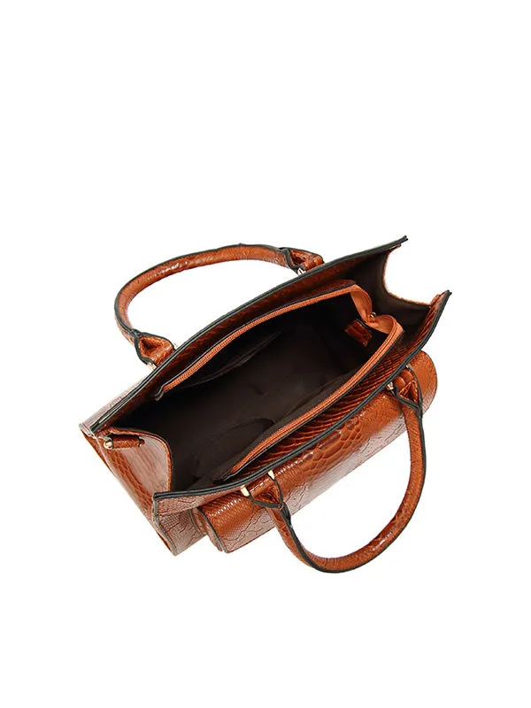 Snakeskin Pattern Handbag