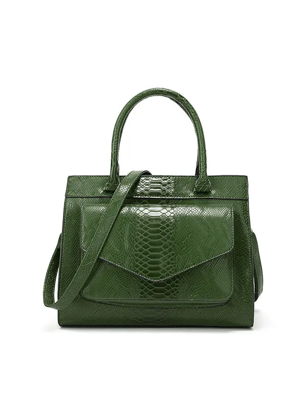 Snakeskin Pattern Handbag