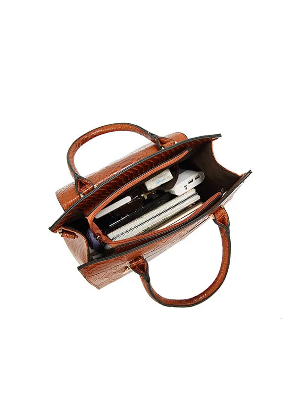 Snakeskin Pattern Handbag
