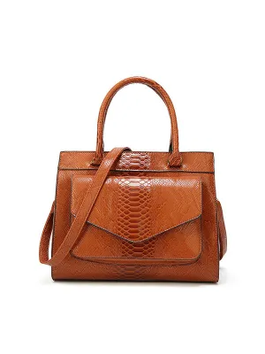 Snakeskin Pattern Handbag
