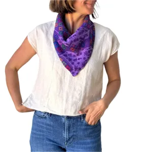 Snap Bandana - Linen Backing