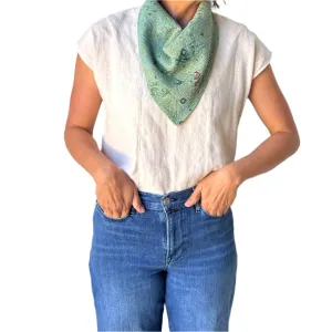 Snap Bandana - Linen Backing