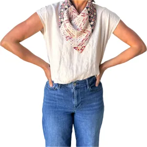 Snap Bandana - Linen Backing