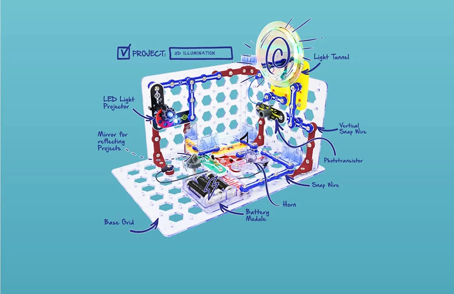Snap Circuits® 3D Illumination